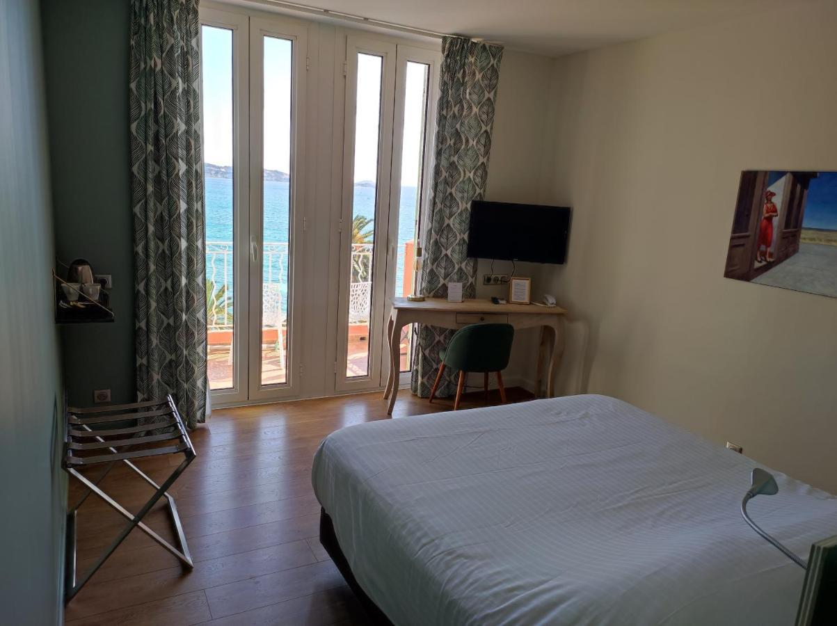 Les Galets Hotel Et B&B Bandol Exterior foto